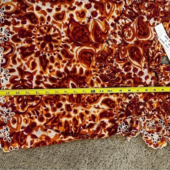 NWT House of Harlow 1960 Ruffle Top size XS - Picture 6 of 14